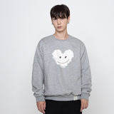 [UNISEX] Big Cloud Heart Smile Sweatshirt