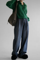 ディープリーカラーカーディガン/Deeplly collar cardigan (3color)