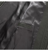 ラムスキンオーバーフィットボンバージャケット/LAMSKIN OVERFIT BOMBER JACKET