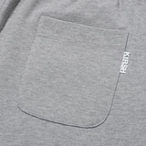 ドゥードゥルチェリーハーフレングスバンディングパンツ / DOODLE CHERRY HALF LENGTH BANDING PANTS [MELANGE GRAY]