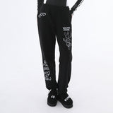 ラビットジョガーパンツ/1 1 rabbit jogger pants - BLACK