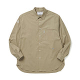 シグネチャーシンボルベーシックシャツ / Express Holiday Signature Symbol Basic Shirt_Deep Beige