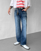 エンボスブルーデニム / TR2450 Embossed Blue Denim (XS ~ L)