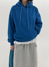 グリークブラッシュフーデッドTシャツ/Greek Brushed Hooded T-Shirt (3color)