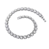Square Cubic Cuban Necklace - BABYMONSTER CHIQUITA Pick!