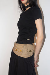 cotton pocket belt bag