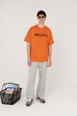 LOGO T SHIRT / ORANGE (6686002544758)