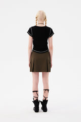ドゥードゥルチェリースポーツノースリーブ / DOODLE CHERRY SPORTS SLEEVELESS [BLACK]