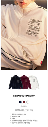 シグネチャートラックトップ/SIGNATURE TRACK TOP [WHITE]