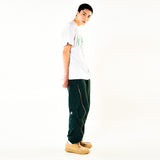 スクルーアップジッパージョガーパンツ / SCREW UP ZIPPER JOGGER PANTS (GREEN)