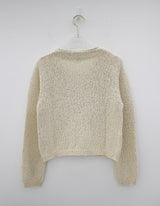 コットンミニカーディガン/Cotton mini cardigan (3color)