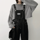 とにークロップラウンドニットウェア / Tony Crop Round Knitwear