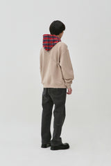 T.D BEAR Wappen Hoodie_Sand Beige (6684844589174)