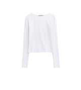 [MADE] Ameln Round Ribbed Long Sleeve T-Shirt