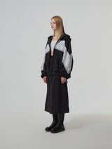 NYLON REVERSE LONG SKIRT (6682318274678)