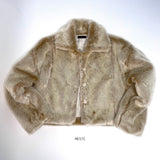 Eco fur jacket