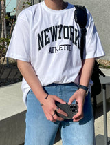 ニューヨークプリントTシャツ / [MADE]NEVERDOWHY NEWYORK PRINTING T-SHIRTS