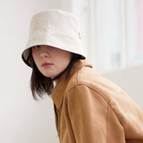 VA Stud Pigment Bucket Hat / Beige