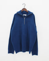オレインハーフジップアップニット / Orein Half Zip Up Knit (6color)