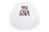 レタリングロングスリーブ / LETTERING LONG SLEEVE_WHITE