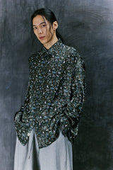 NACRE K-ART PLEATS-SHIRT (Khaki)