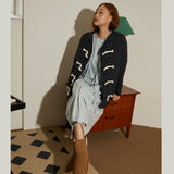 クラウドキルティングジャケット / Cloud quilting jacket (black)