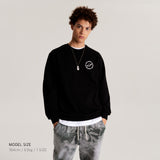 リボルブスウェット / Revolve Sweatshirt Black (4595379896438)