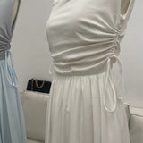 イソップスリーブレスロングドレス / Aesop sleeveless long dress