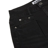 チェリーデニムピンタックショートパンツ