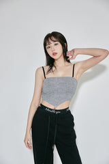スウファVクロップトップ/TOP(9037) Swoofa V-CROP TEE
