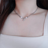 ice glass starlight choker