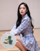 アンティークミントローズピアス / Antique Mint Rose Piercing (G-friend Yerin, Dreamcatcher Gahyun Piercing)