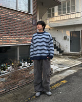 Wave Mohair Knit
