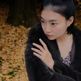 ツーストーンペブルリング / two stone pebble ring
