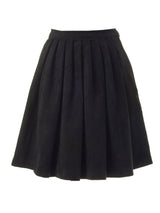 TUCK PLEATS MINI SKIRT_BLACK (6638376190070)