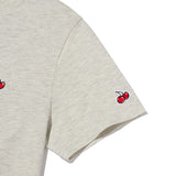 SMALL CHERRY STANDARD T-SHIRT [OATMEAL]