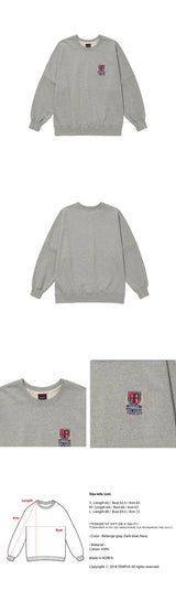エンブロイダリーロゴスウェットシャツ