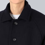 ステンカラーウールハーフコート/Balmacan Wool Half Coat