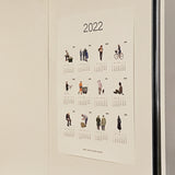 2022ピープルカレンダーポスター / 2022 People calendar poster