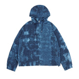 ダイイングウォッシングフードジャケット / Dyeing Washing Hood Jacket 2 colors