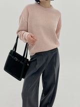 トープアルパカニット / Taupe Alpaca Knit (12color)