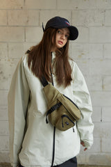 アクティブフーデッドジャケット/BSR2223FWJK042 ACTIVE HOODED JACKET CREAM