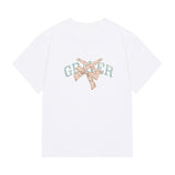 リボンバレリーナロゴスリムショートスリーブTシャツ/Ribbon Ballerina Logo Slim Short Sleeve Tee