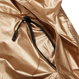 ウィンドブレーカーフーデッドステッチジャケット/BSR2223FWJK035 MMM WINDBREAKER HOODED STRETCH JACKET ROSE GOLD/BLACK