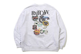 RMTCRW ラベルスウェットシャツ / RMTCRW LABEL SWEAT SHIRT_LIGHT GREY