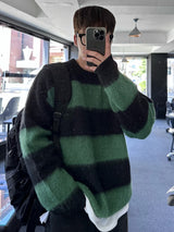 cander stripe loosefit knit