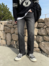 ブラッシュセミデニムパンツ/BRUSH SEMI DENIM PANTS(4COLOR)