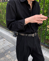 ルブラン２タックデニムセット / LE Blanc Linen Two-Tuck Denim (Set - Up / 1 color)