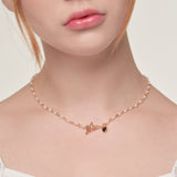 HEART TOGGLE PEARLS CHOKER (4625865703542)