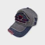 Low Cut Pigment Denim Cap (4color)
